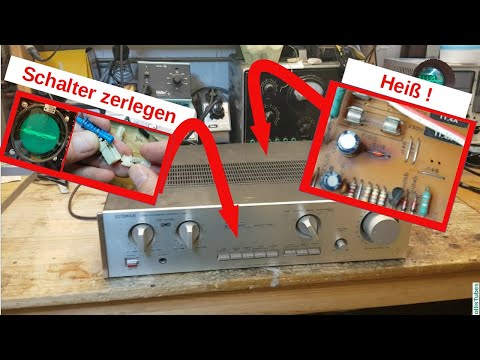 Luxman L190 Check out and repair - part 1