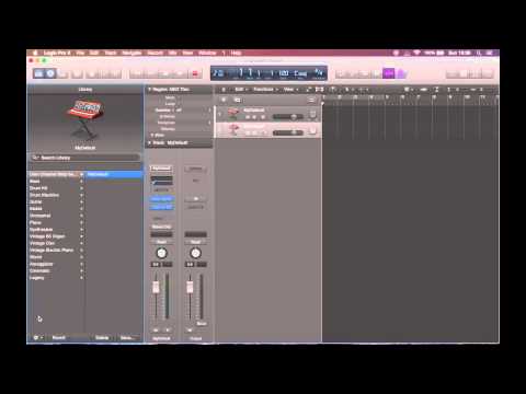 Changing the default settings for channel strips in Logic Pro X