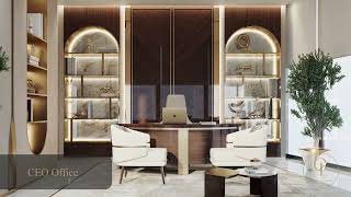 Inside a Luxurious Executive Office in Opus by Omniyat Dubai: Modern Design Ideas and Office Tour