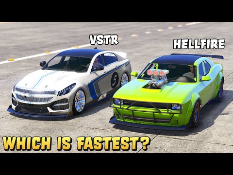 GTA 5 - ALBANY V-STR vs GAUNTLET HELLFIRE - Which is Fastest?