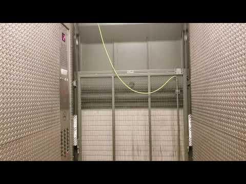 FAST & AWESOME Otis Traction Freight Elevator at Toronto General Hospital - Toronto ON