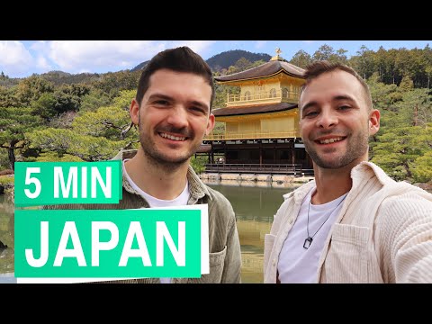 Japan in 5 Minuten 🌸⛩️ 👘 Tokio, Hakone, Osaka, Nara, Kyoto