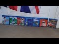 Classic Pixar Blu Ray And DVD Collection Toy Story Cars