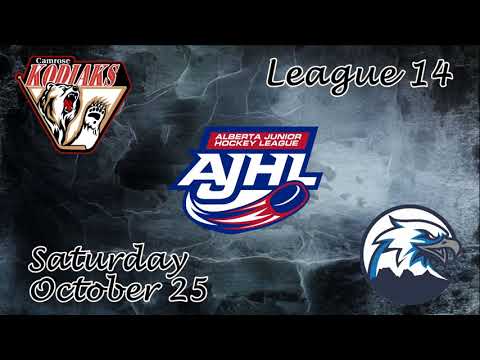 Kodiaks Hilites Gm 14 Camrose Kodiaks @ Canmore Eagles October 25, 2025