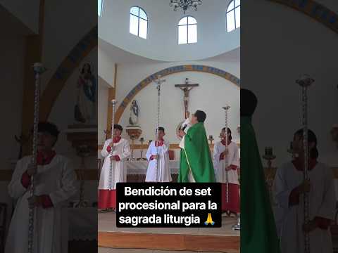 Bendición de Set Procesional de Pewter ✝️✨ | Parroquia San Pedro Apóstol