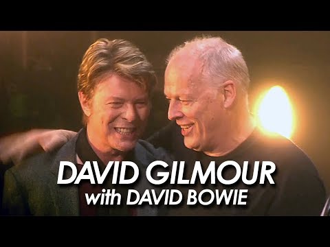 DAVID GILMOUR with DAVID BOWIE 『 Comfortably Numb 』