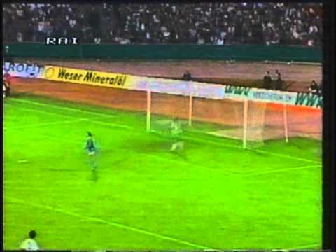 1985 October 2 Werder Bremen West Germany 3 Chernomorets Odessa USSR 2 UEFA Cup