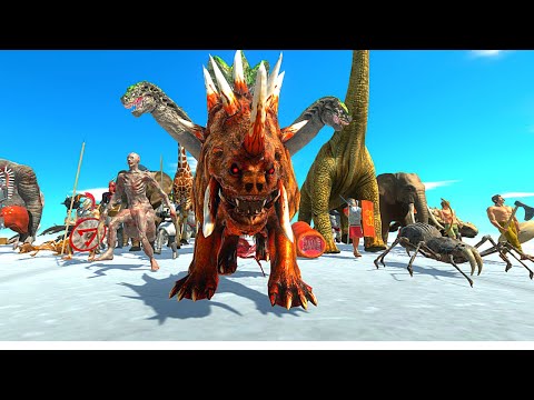 The Dinosaur Race 11   Animal Revolt Battle Simulator