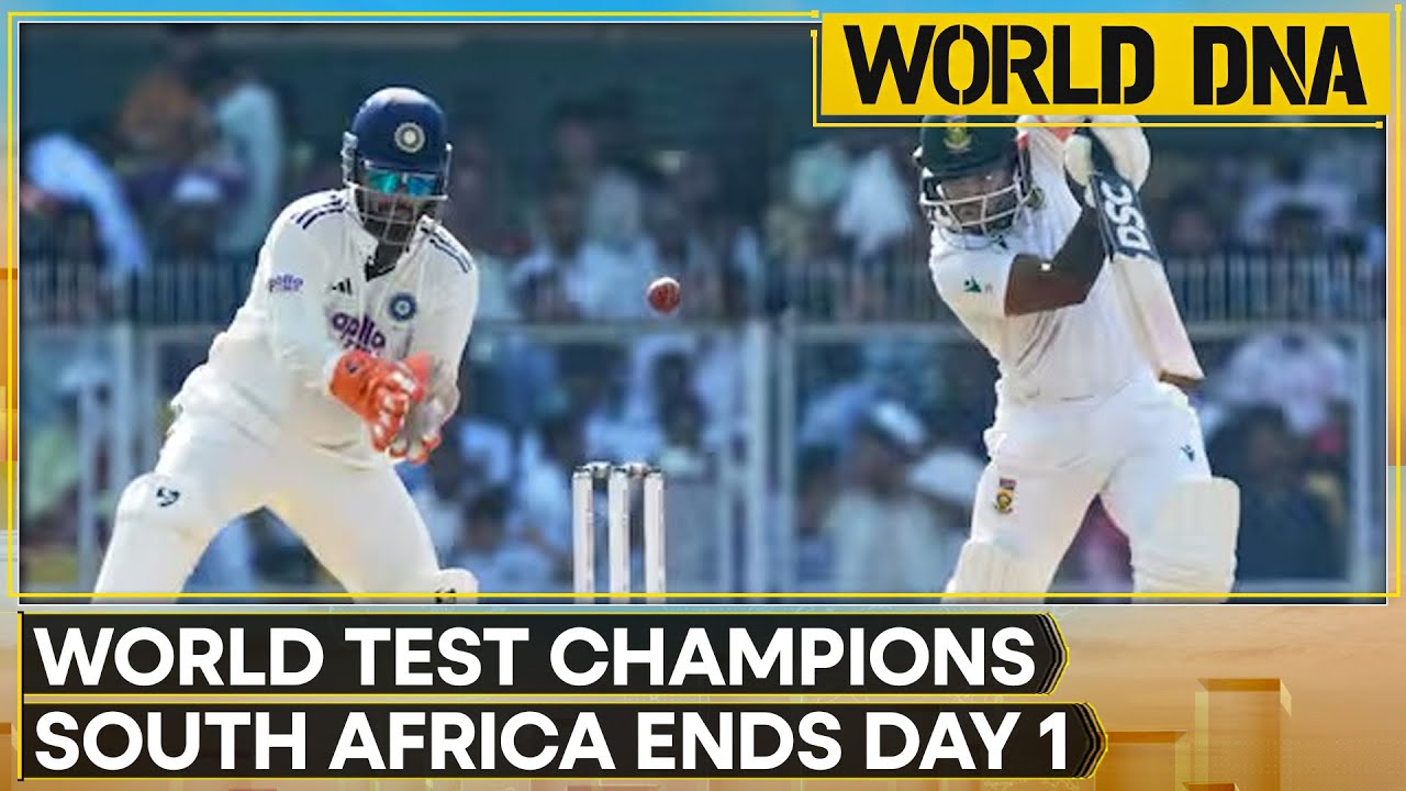 World Test Championship: India Takes Control of Day 1 with Late Strikes | World DNA | WION
