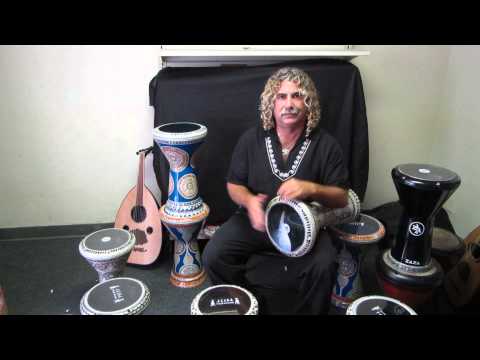 Zaza Mother of Pearl Darbuka Demo - Darbuka Planet