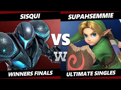 WANTED May Winners Finals - Sisqui (Dark Samus) Vs. Supahsemmie (Young Link) Smash Ultimate - SSBU