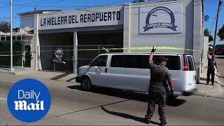 Mexican police find drug tunnel at ice factory in Tijuana - Daily Mail