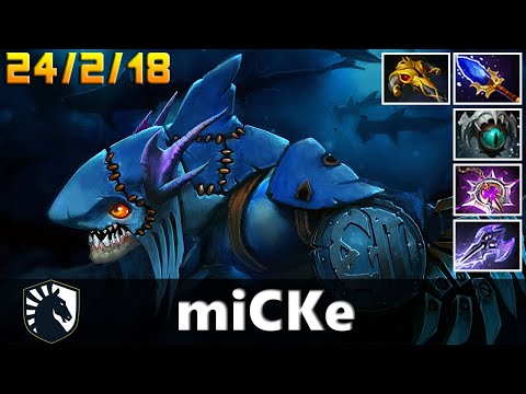 miCKe Slark | New Patch 7.32d | Dota 2 Pro MMR Gameplay #87