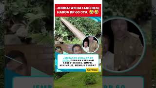 Download lagu JRMBATAN VIRAL SENILAI RP. 60 JTA. KELAKUAN KADES - SEKDES. mp3