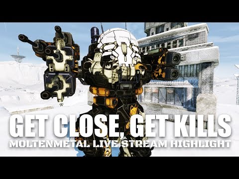 Get Close Get Kills! Urbanmech Heavy Machine Gun Brawling - Mechwarrior Online Live Stream Highlight