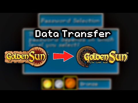 Golden Sun: The Lost Age: Data Transfer