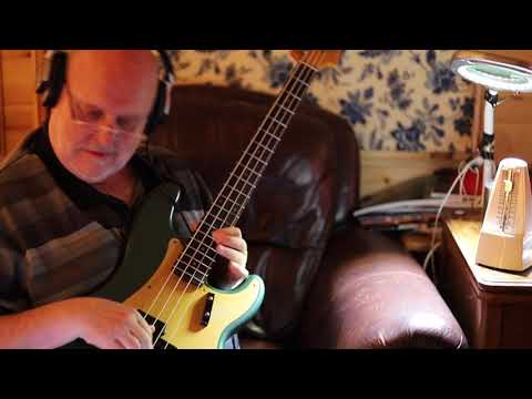 Fender Custom Shop Time Machine 1959 Precision Bass Journeyman Relic - Aged Sherwood Green Metallic