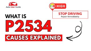 OBD Code p2534 Guide to Repair