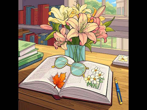 Zen Color App Reading A Book Paint By Numbers Online Game #relaxing #colour