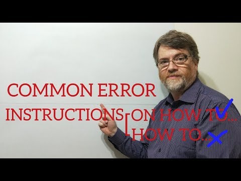 English Tutor Nick P Lesson (338) Instructions on How to Do Not Instructions How to Do