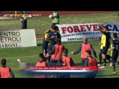 CALCIO: Marcolini esulta dopo il 5-1, "Stagione fantastica" | VIDEO