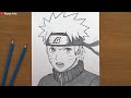How To Draw Naruto Uzumaki Easy Anime Drawing Tutorial Step By Step