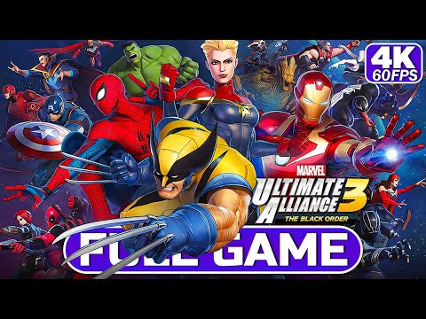Marvel Ultimate Alliance 3: The Black Order - Gameplay Walkthrough Full Game | 4K 60FPS