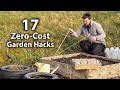 17 Brilliant FREE Vegetable Gardening Hacks More Food For Less Effort