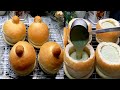 bread bowl with broccoli soup winter soup homemade bread bowl recipe