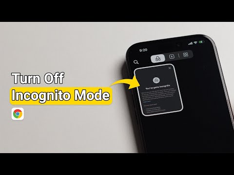 How to Turn off Incognito Mode in Chrome on iPhone?