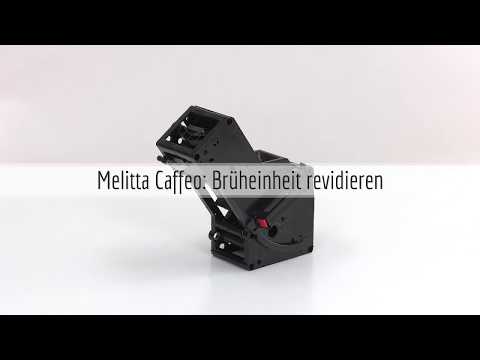 Disassembling, cleaning and overhauling the brewing unit of a Melitta Caffeo