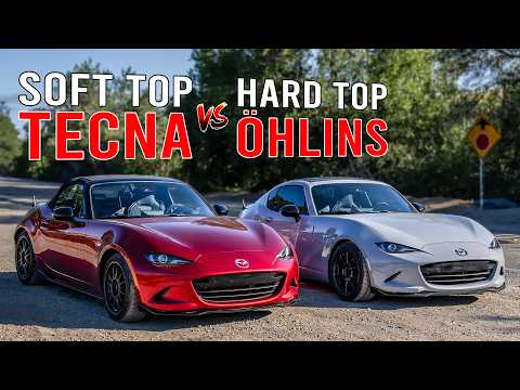 Miata ND3 Club BBR Coilover Battle: Öhlins vs Tecnas (and RF vs Soft Top)