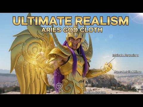 Saint Seiya - Saint Cloth Myth EX Aries Mu (God Cloth) Unboxing & Review#saintseiya #anime #aries