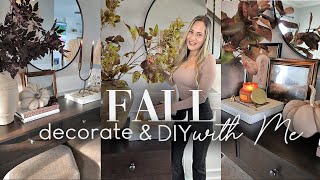 FALL DECORATE WITH ME 2024 || ENTRYWAY STYLING IDEAS || DIY FALL DECOR IDEAS