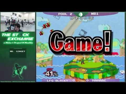 SOTR2 - Blacky (Fox) vs. Hahaae (Falcon) - Melee Pools