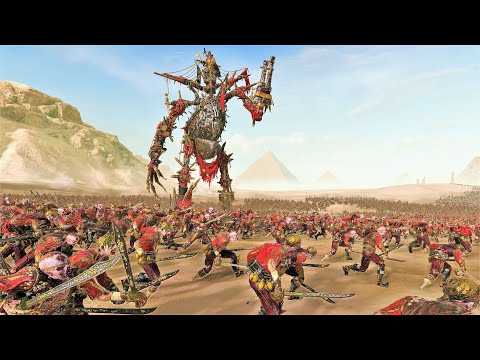 30 GIANTS vs 20,000 VAMPIRE ZOMBIES - Total War Warhammer 2 | BATTLE SIMULATOR