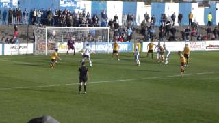 preview picture of video 'Tom Anderson disallowed goal. Barrow v Cambridge United 29th September 2012.'