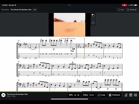 The Ghost At Number One- Jellyfish BASS TAB