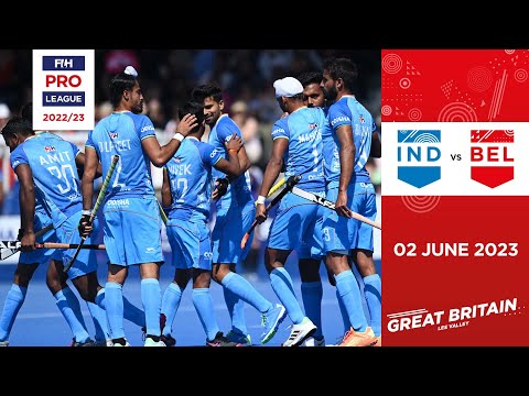 FIH Hockey Pro League 2022-23: India vs Belgium (Men, Game 2) - Highlights