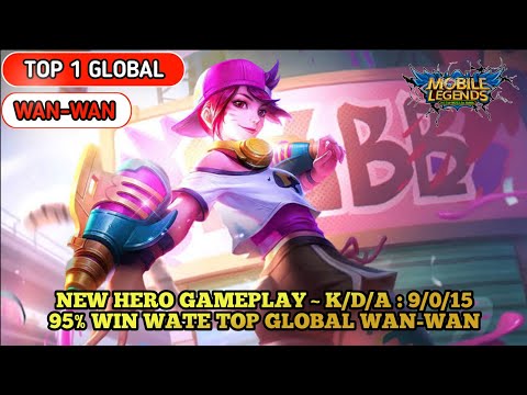 WanWan 93% Win Rate Build - Top 1 Global Wanwan #mlbb #topglobalwanwan