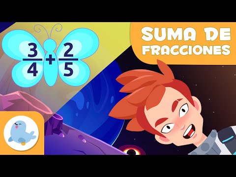 TRUCO para ​SUMAR FRACCIONES RÁPIDO 🔢 Método de la mariposa 🦋​​ Matemáticas para niños 🚀