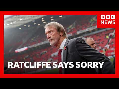 マンチェスター・ユナイテッド共同オーナー、ジム・ラトクリフ氏が「植民地化」発言で謝罪 | BBCニュース (Manchester United co-owner Sir Jim Ratcliffe apologises after 'colonisation' comments | BBC News)