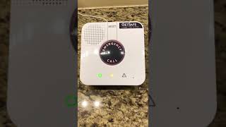 GetSafe Medical Alert System — Footage of Testing the In-Home Unit