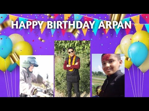 Happy Birthday Arpan 2077