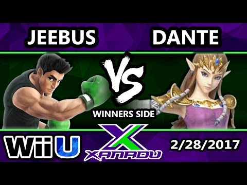 S@X 191 - Jeebus (Lil Mac) Vs. Dante (Zelda) - SSB4 Tournament - Smash for Wii U - Smash 4