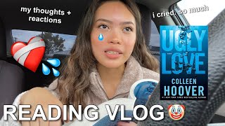 i read ugly love by colleen hoover 😭💔 (i cried)  // a reading vlog + my thoughts &amp; reactions