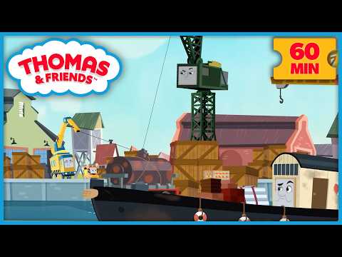 Working Hard to Get Stronger! | Thomas & Friends | 60+ Minutes! - Kids TV Series, Kingdom Kids Zone - Thomas & Friends