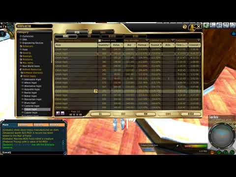 Entropia Universe: Auction Economics