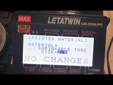 Max Letatwin LM-IR300BP Black Ink Ribbon