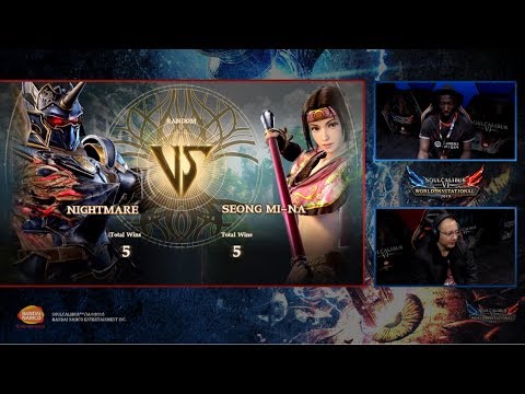 SCVI: GO| Keev (Nightmare) vs PG LoloMX (Seong Mi-Na) - SoulCalibur World Invitational 2019 Top 8